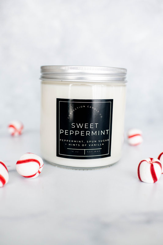 Sweet Peppermint Candle
