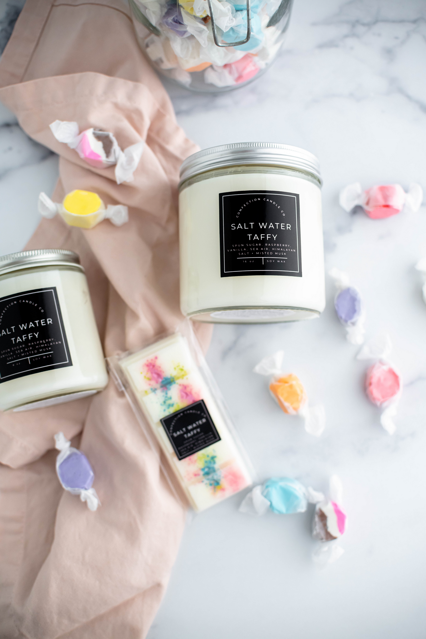 Salt Water Taffy Candle