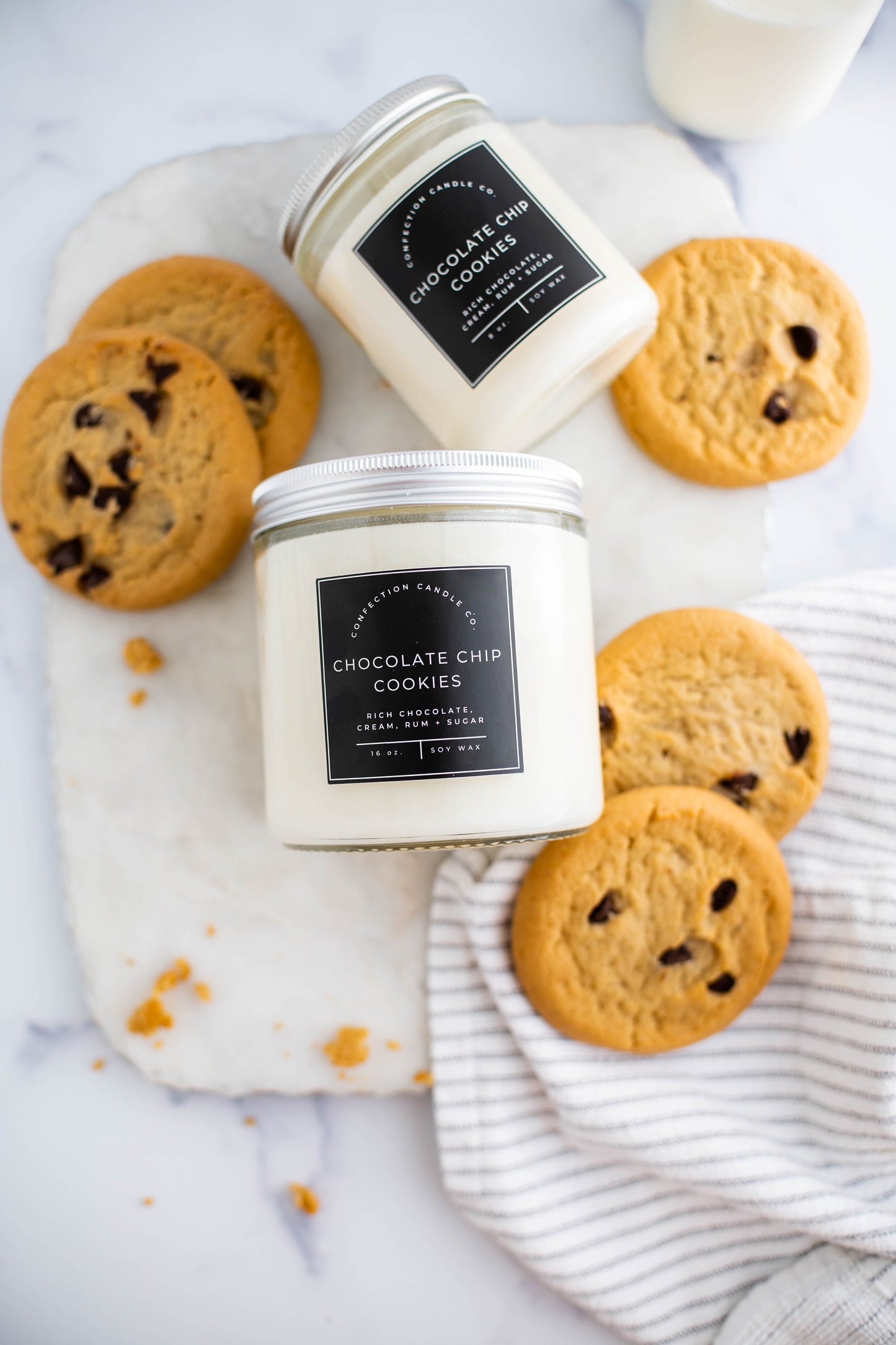 Chocolate Chip Cookie Candle