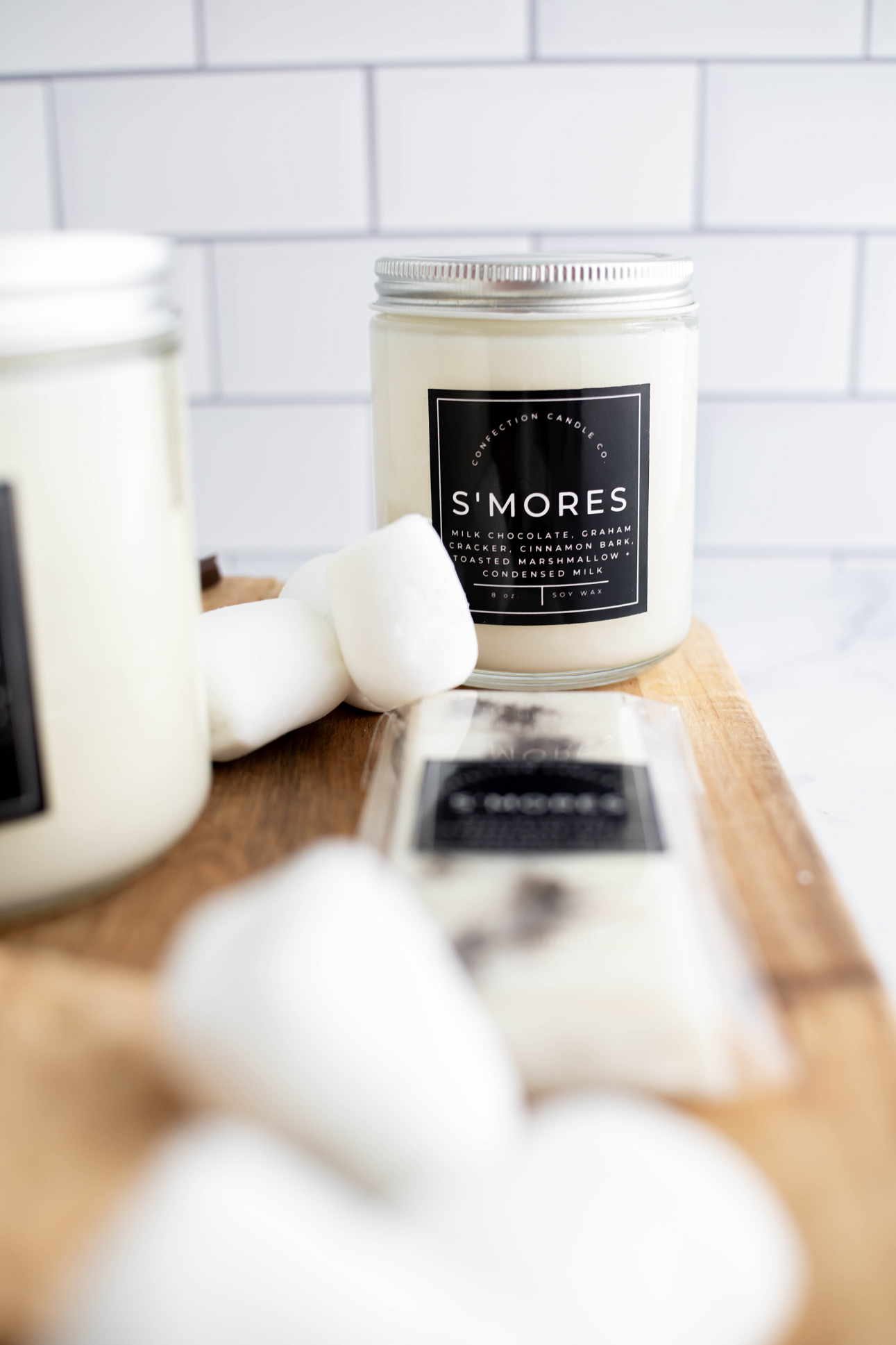 S'mores Candle + Wax Melts