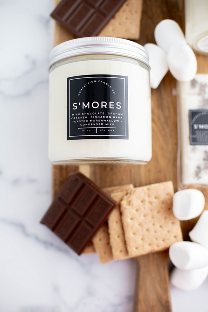 S'mores Candle + Wax Melts