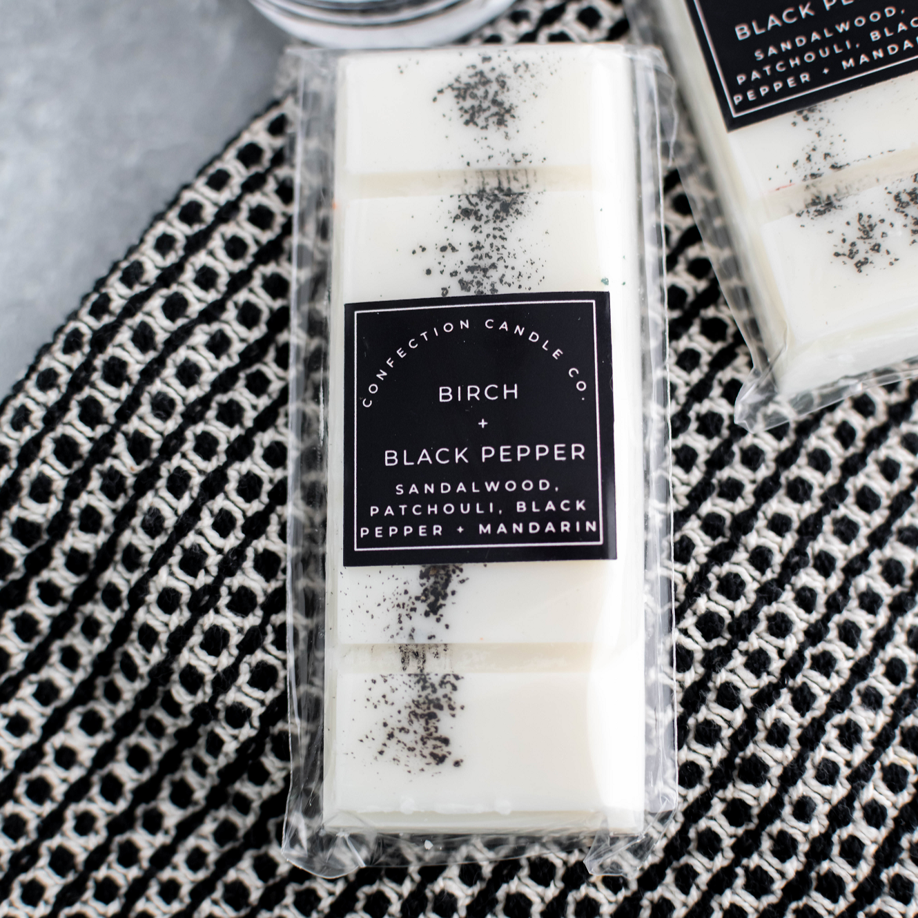 Birch + Black Pepper Wax Melt Snap Bars