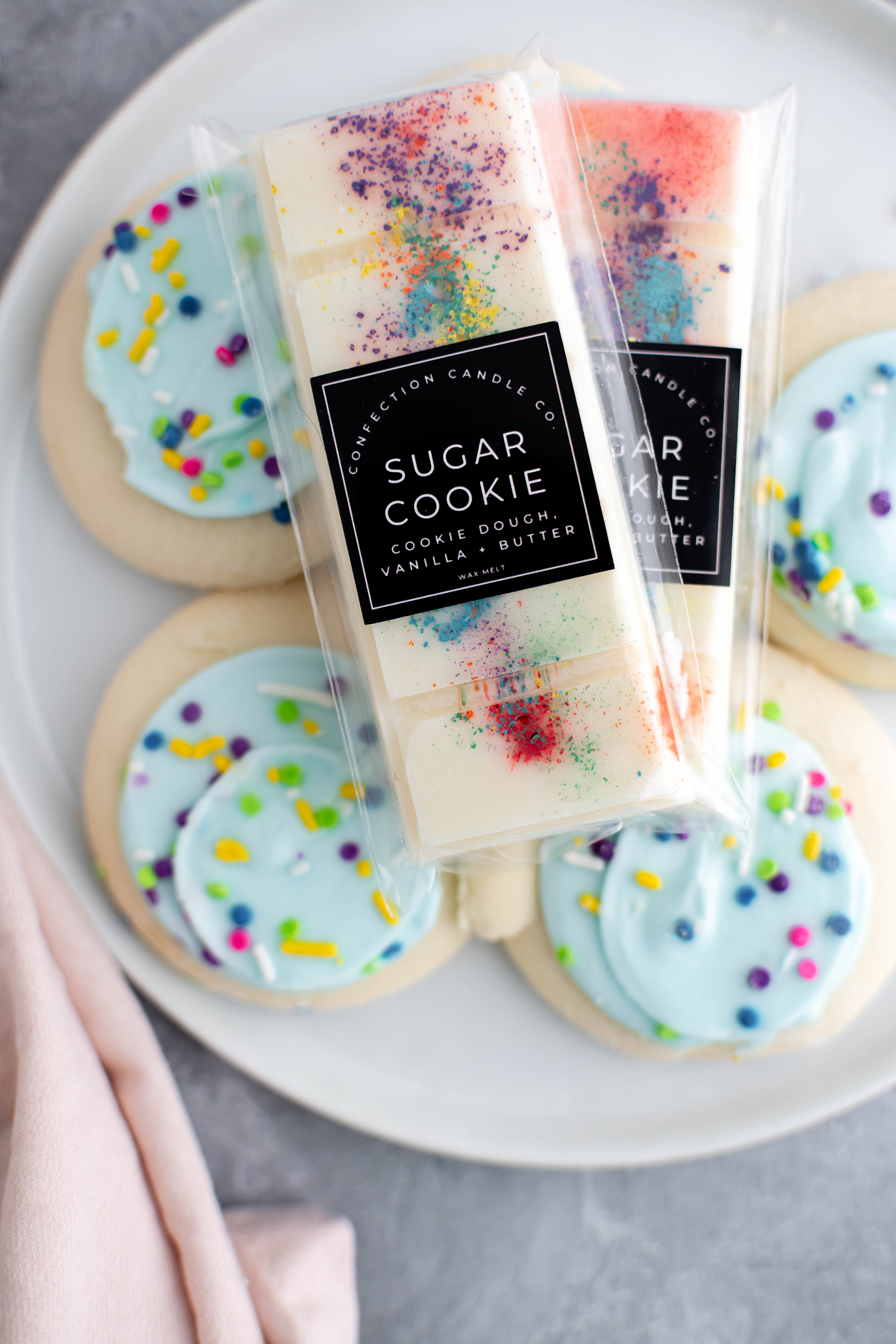 Sugar Cookie Wax Melt Snap Bars