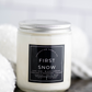 First Snow Candle