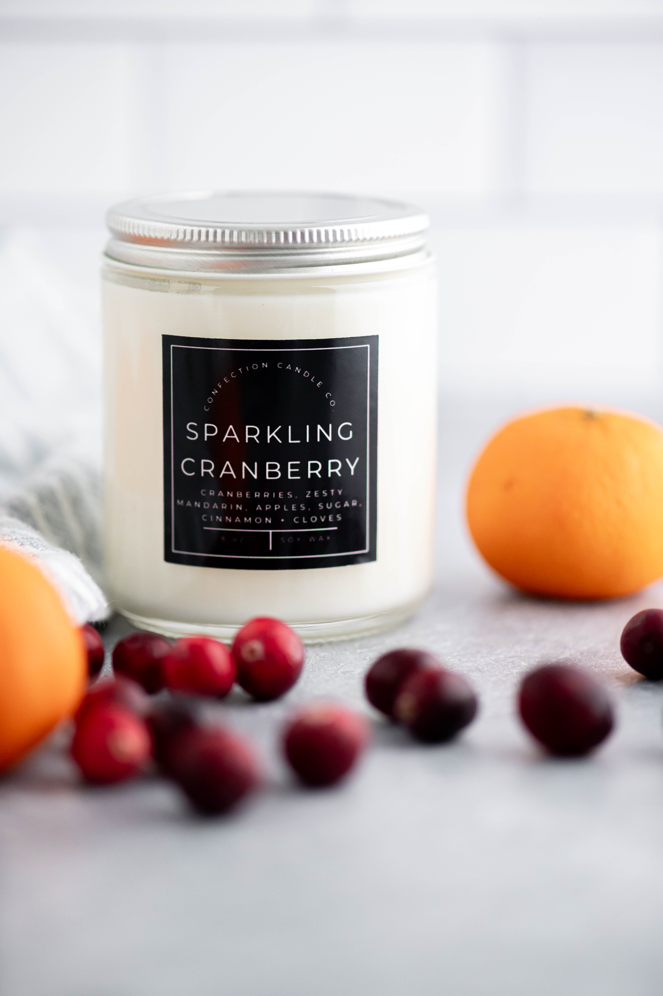 Sparkling Cranberry Candle