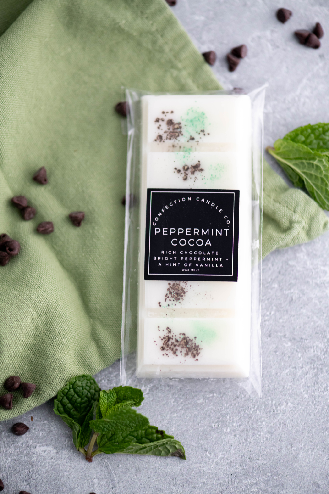 Peppermint Mocha Wax Melt Snap Bars