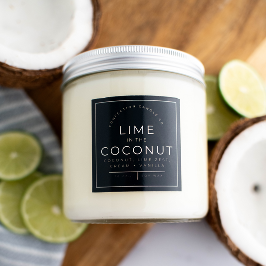 Lime in the Coconut Candle