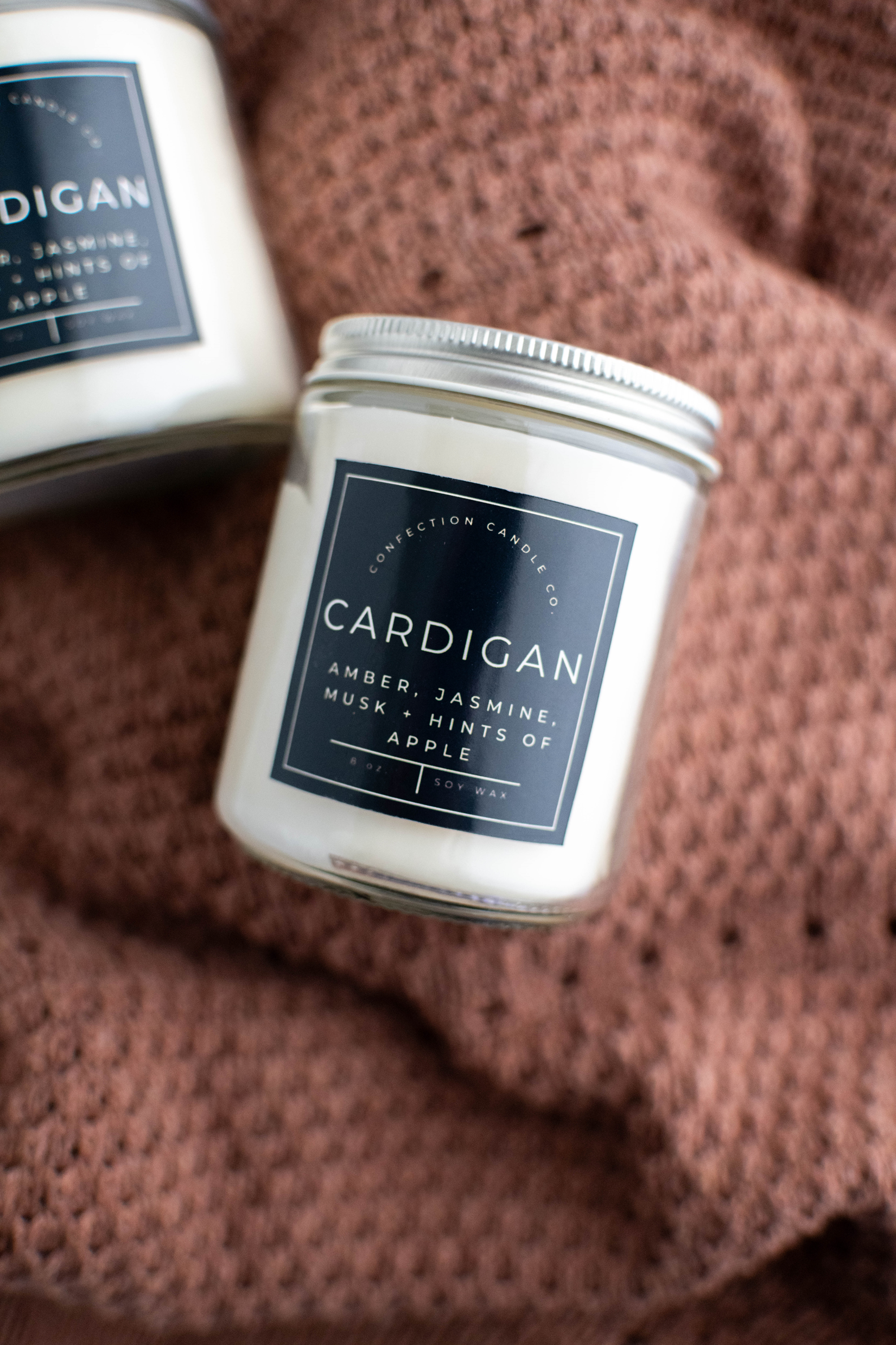 8 ounce Cardigan Candle