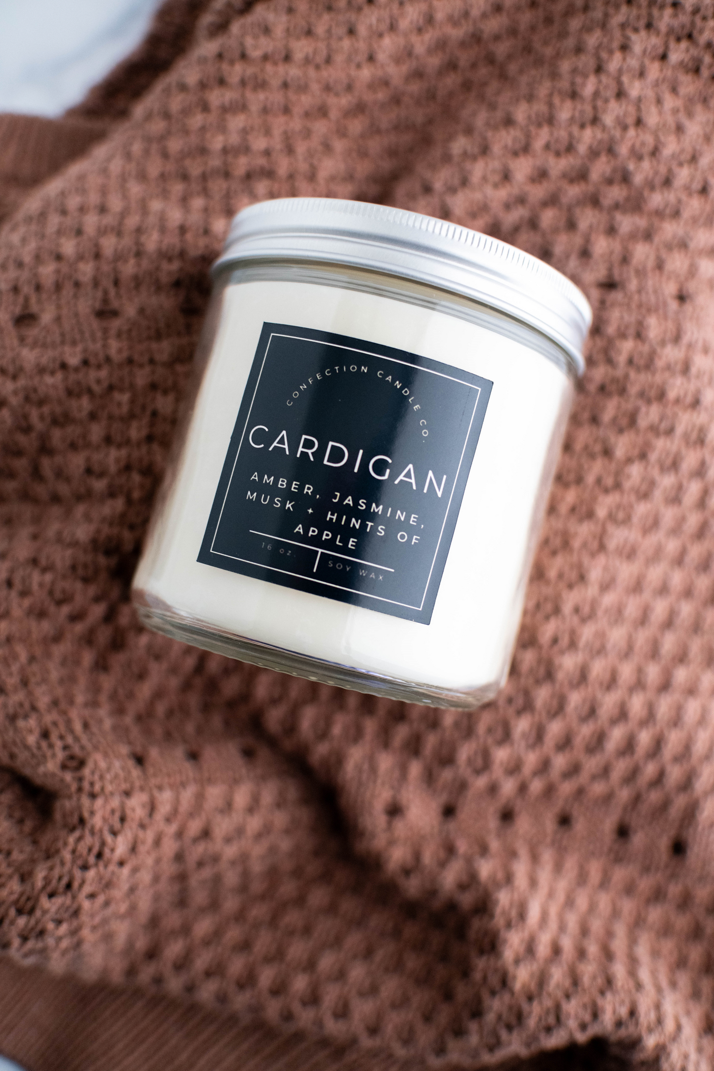 8 ounce Cardigan Candle