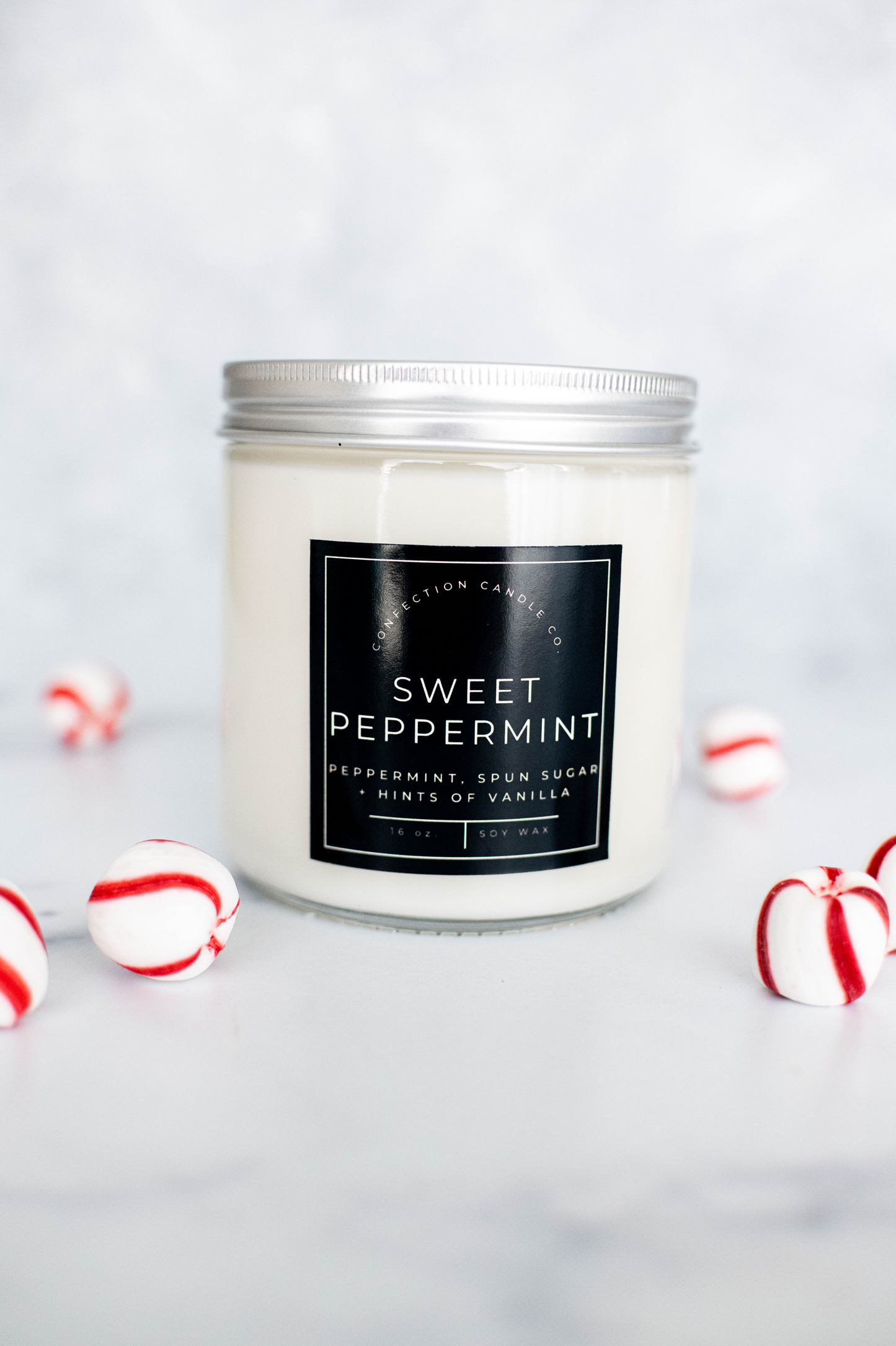 Sweet Peppermint Candle