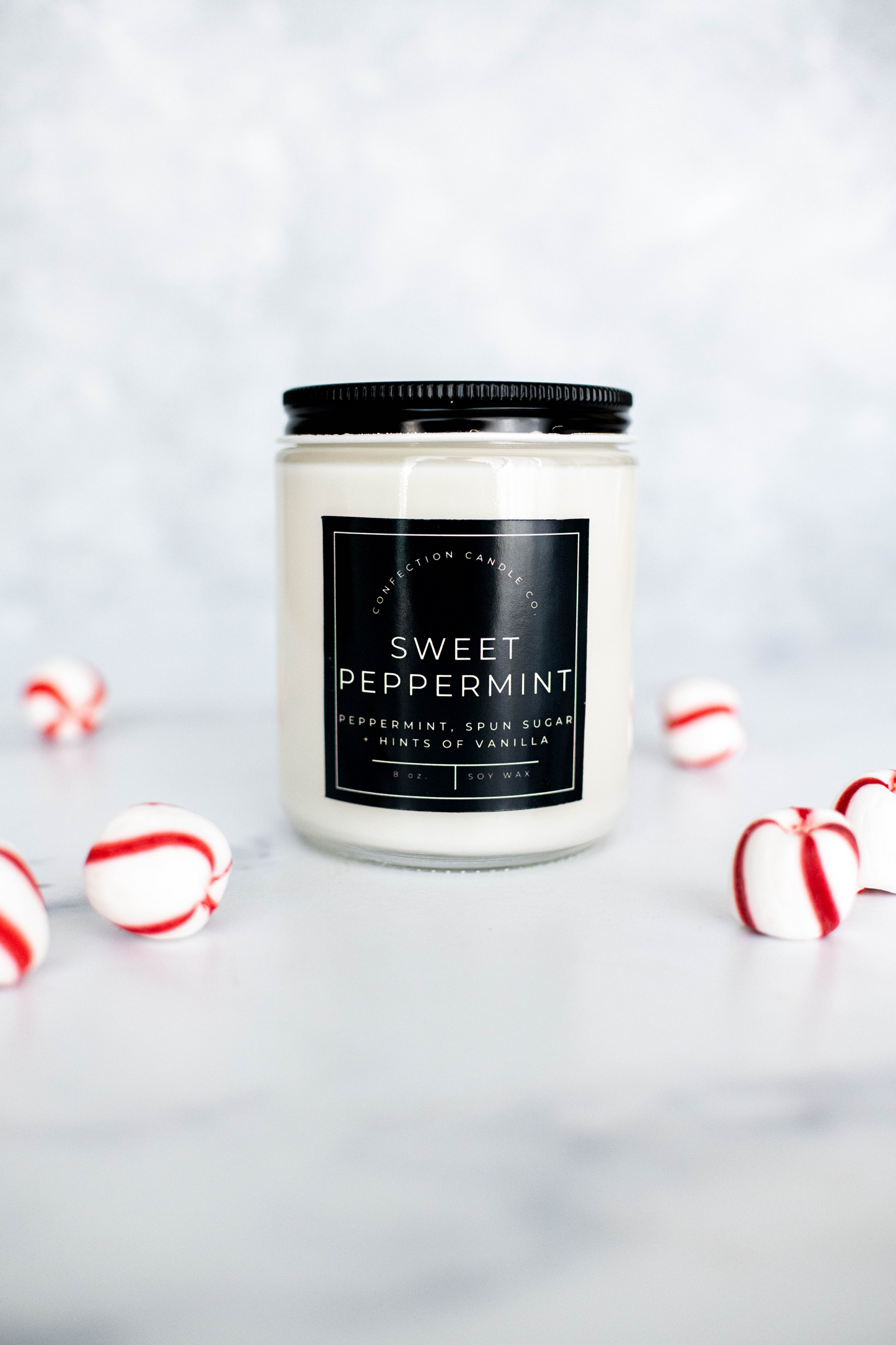 Sweet Peppermint Candle