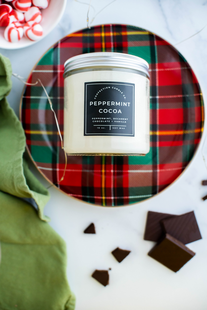 Peppermint Cocoa Candle