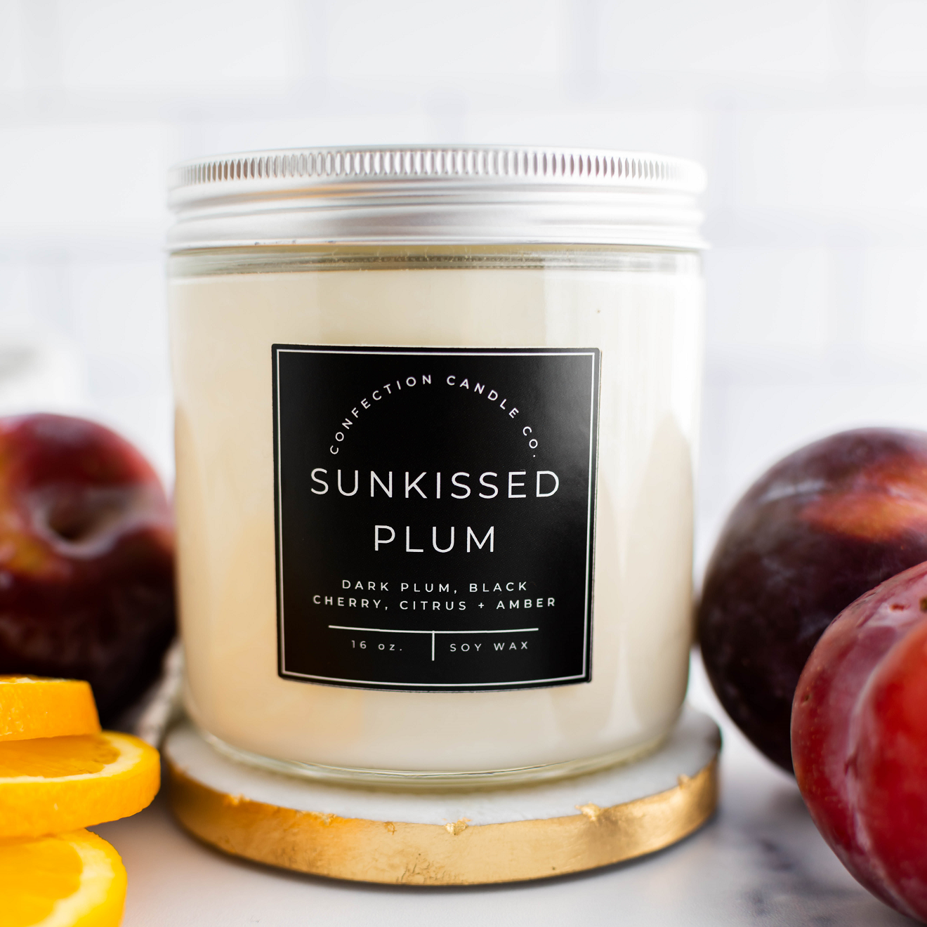 Sunkissed Plum Candle