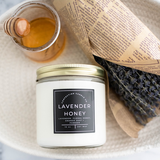 Lavender Honey Candle