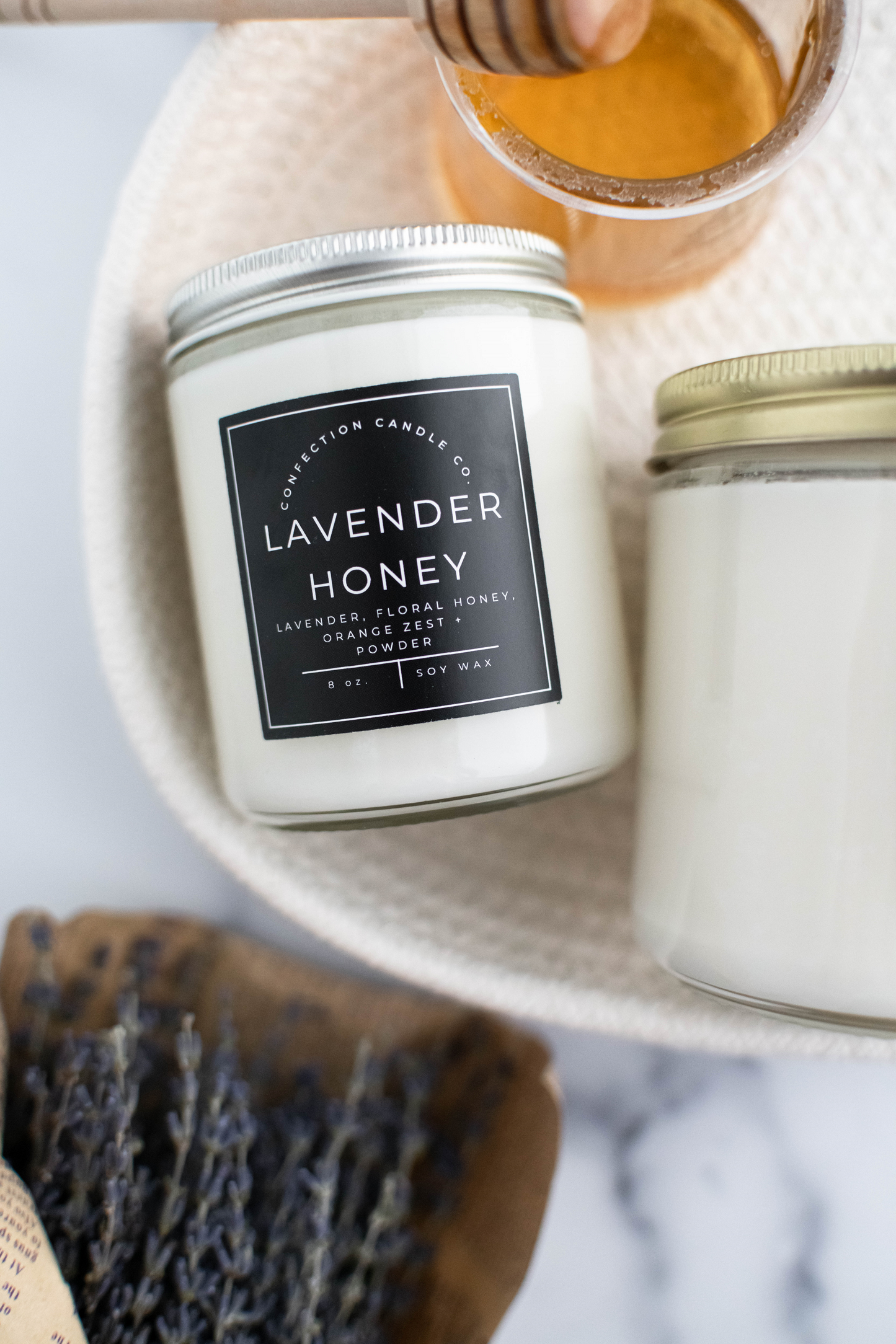 Lavender Honey Candle