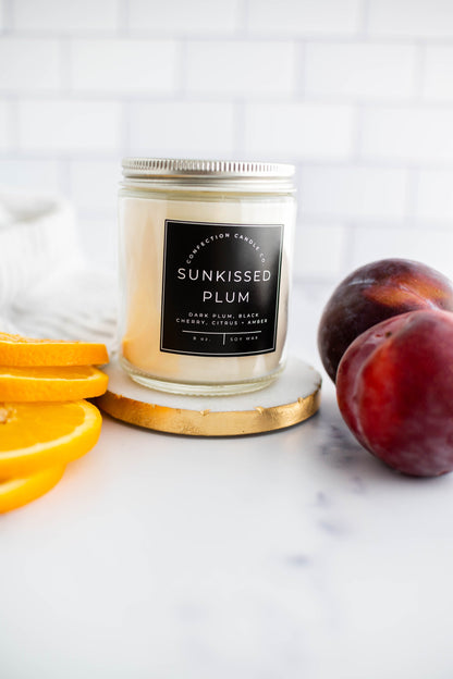 Sunkissed Plum Candle