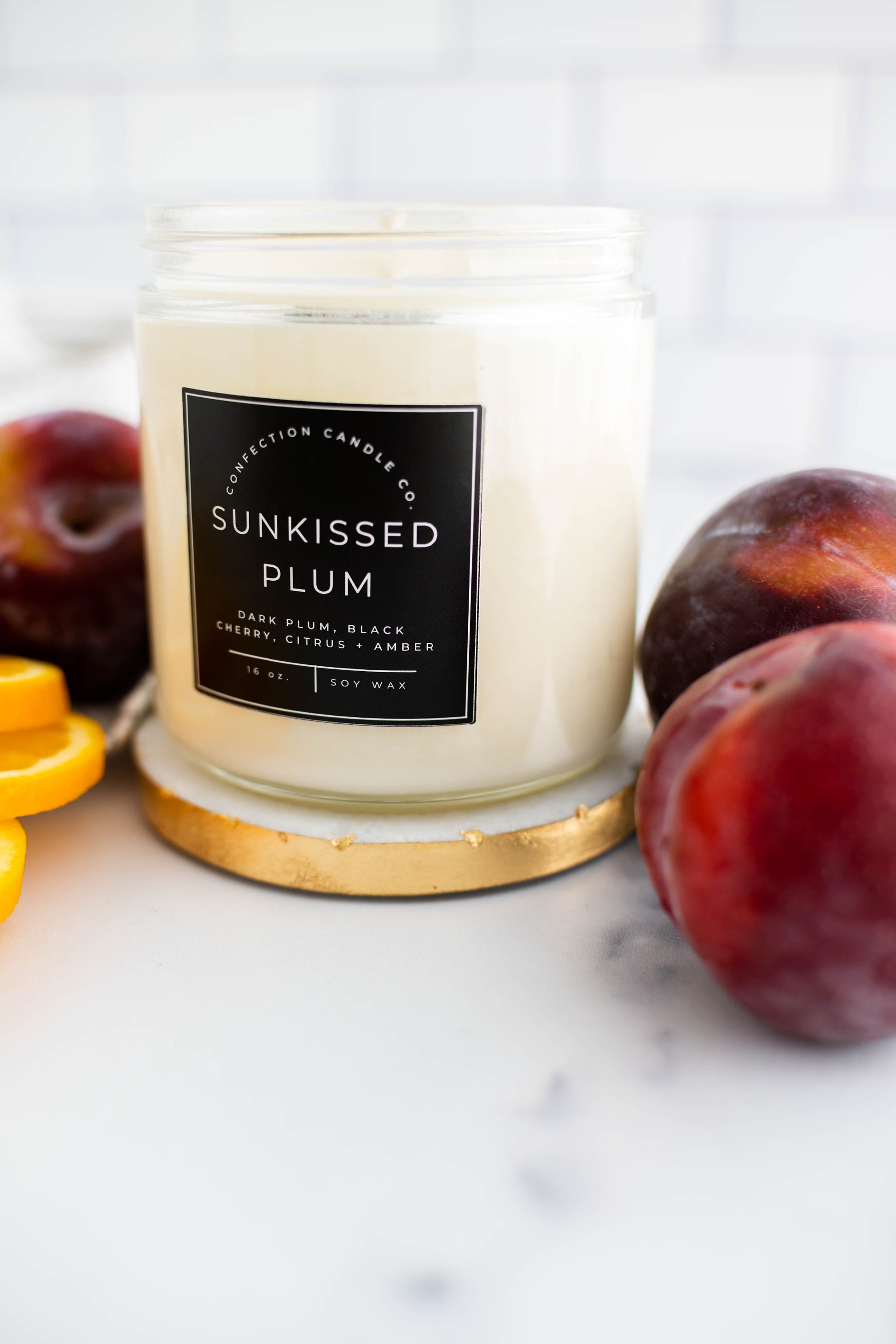 Sunkissed Plum Candle