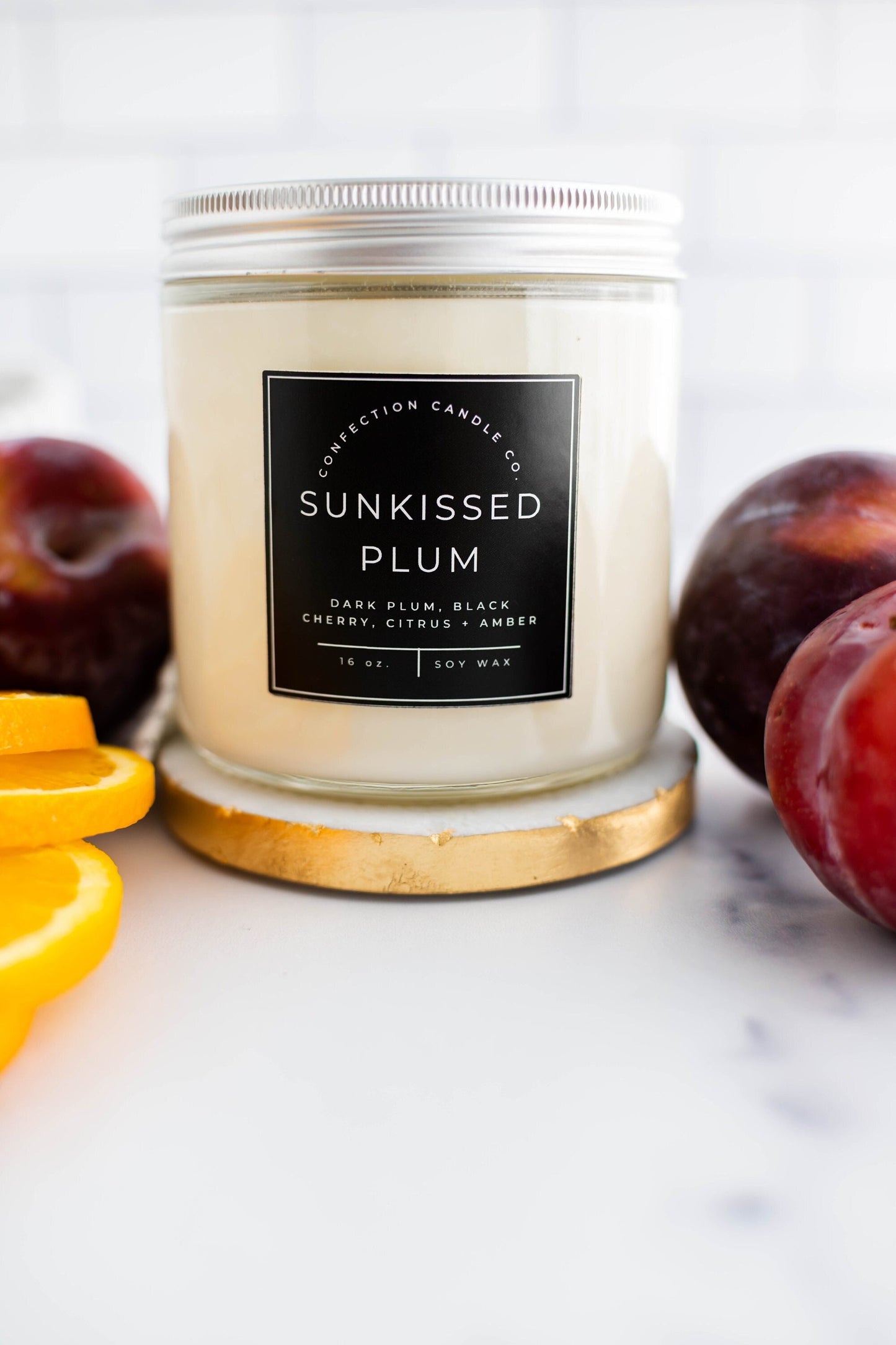 Sunkissed Plum Candle